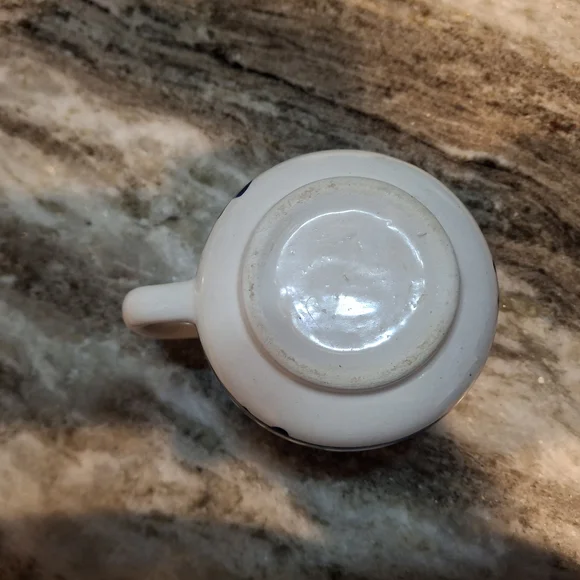 Blue Floral Ceramic Mug - Picture 2 of 9